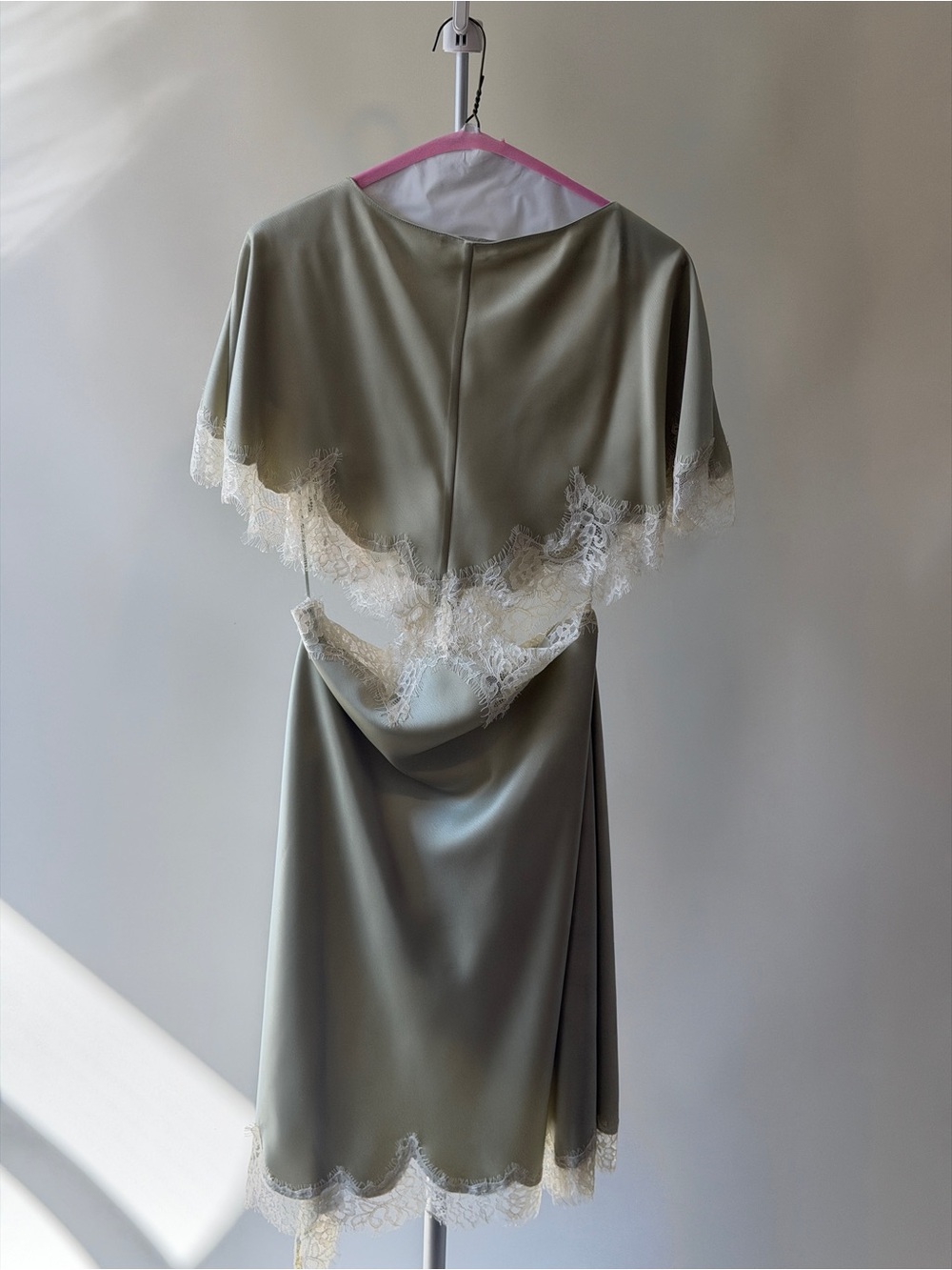 Zara ZW Collection Cut Out Lace Dress - Picture 14 of 16